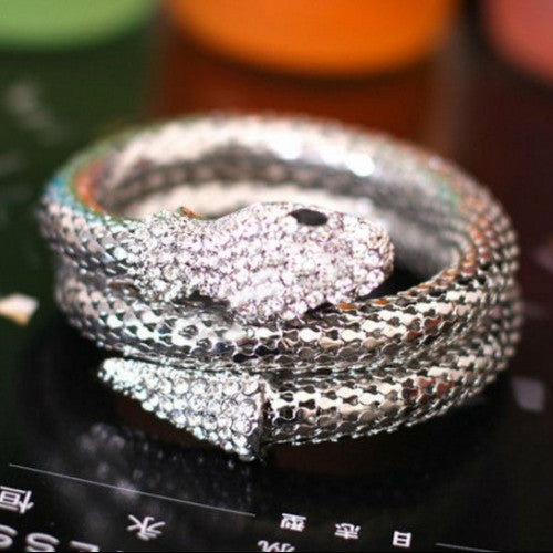 Curved Stretch Snake Bracelet