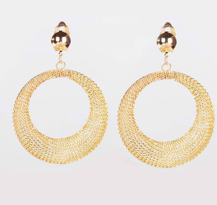 Hollow Out Statement Earrings