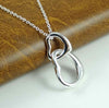 Silver Soulmate Heart Pendant