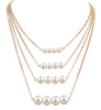 Multi-layer Pearl Necklace Summer