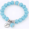 Pulseira Love Heart Pendant Bracelet