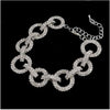 Women Crystal Bracelets Wedding Jewelry