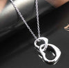 Silver Soulmate Heart Pendant