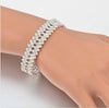 Women Crystal Bracelets Wedding Jewelry