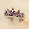 Crown Ring Queen's Silver Women Jewelry