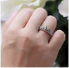Crown Ring Queen's Silver Women Jewelry