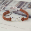 Infinity Charm Bracelet Fashion Jewelry