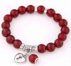 Pulseira Love Heart Pendant Bracelet