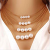 Multi-layer Pearl Necklace Summer