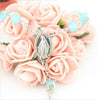 Square Crystal Cross Rosary Bracelets Jewelry