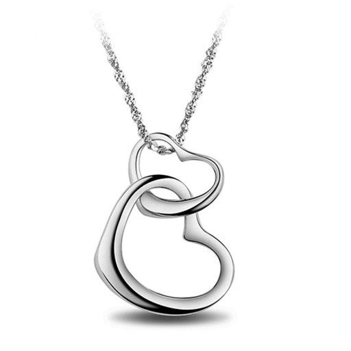 Silver Soulmate Heart Pendant