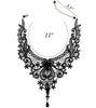 Gothic Retro Vintage Lace Necklace